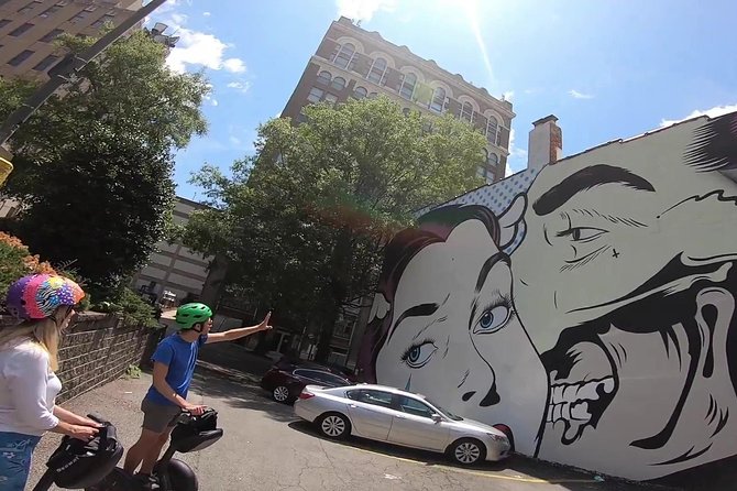 Richmond's Street Art Segway Tour - Starting point on E Cary St: getting on track fast