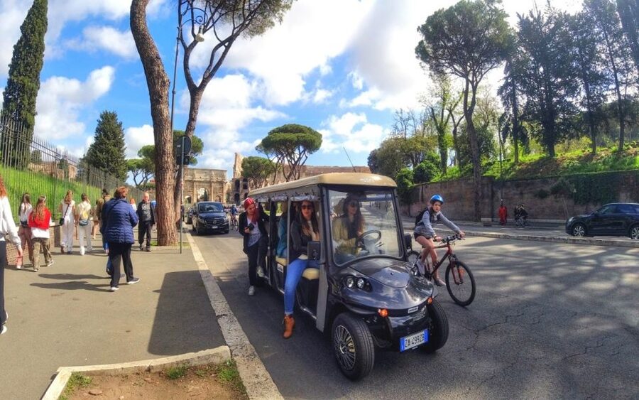 Rome: 3-Hour Panoramic Luxury Golf Cart Tour - Key highlights to know before you ride