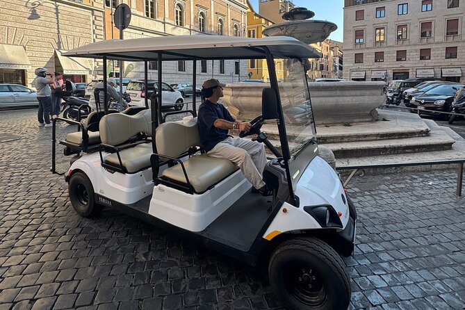 Rome : 3h Private Golf Cart Tour with Culinary Tasting - Colosseum Stop: The Icon, the Ice Cream, and the Reality Check