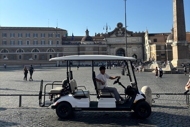 Rome : 3h Private Golf Cart Tour with Culinary Tasting - Through the Forums on Via dei Fori Imperiali and Views at Circo Massimo