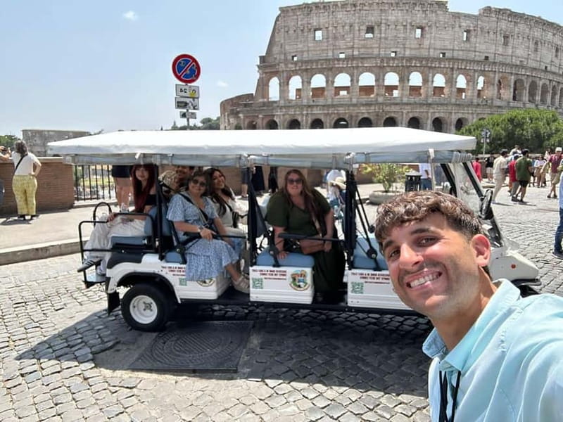 Rome: 4-Hour Golf Cart Tour with Hotel Pickup and Drop-Off - Piazza Navona and Trevi Fountain: iconic, but with just enough time