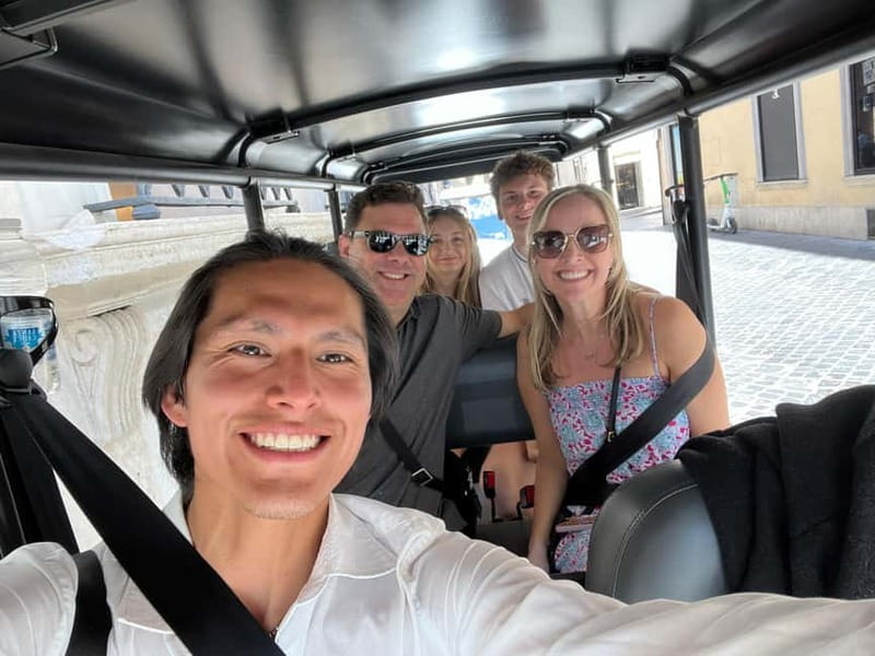 Rome: 4 hours Electric Golf Cart Tour with Custom Itinerary - Price and logistics: is $92 per person good value?