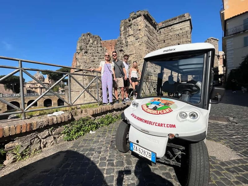Rome: 4 hours Electric Golf Cart Tour with Custom Itinerary - Pantheon area to Piazza Navona: classic views with quick context