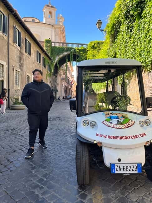 Rome: 4 hours Electric Golf Cart Tour with Custom Itinerary - Trevi Fountain plus Roman-era stops: Theatre of Marcellus and Circus Maximus