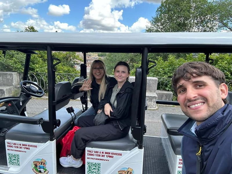 Rome: 4 hours Electric Golf Cart Tour with Custom Itinerary - Pickup, meeting points, and how private actually feels