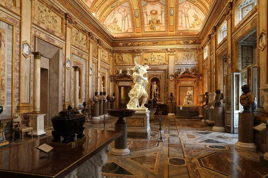 Rome: Borghese Gallery Guided Small Group Tour - Upstairs highlights: Bernini, Caravaggio, Da Vinci, Raphael, and the stories behind them