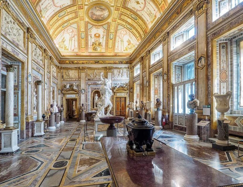 Rome: Borghese Gallery Guided Tour with Tickets - Roman Floor Mosaics and Fresco Details: The Stuff Your Phone Can’t Explain