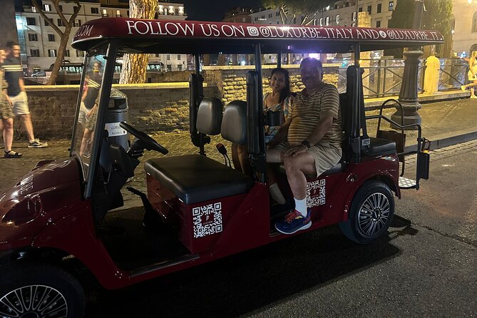 Rome by Night: Golf Cart Tour - Trevi Fountain after dark: coin toss, and actual time to see it
