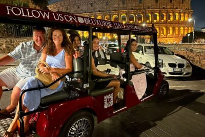 Rome By Night Golf Cart Tour - Pickup, Ride Comfort, and Clear Guide Audio on Cobblestones