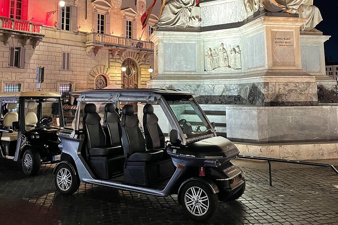 Rome by Night Private Golf Cart Tour - Roman Forum After Dark: From Ruins to Stage Lights