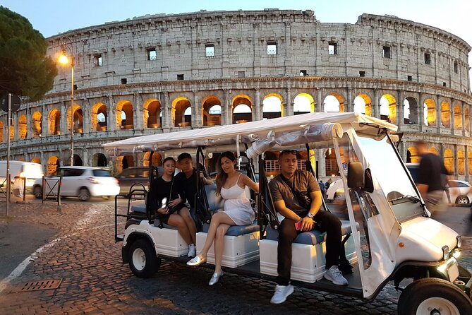 Rome by Night Private Golf Cart Tour-3 Hours - Key things I’d circle before you book