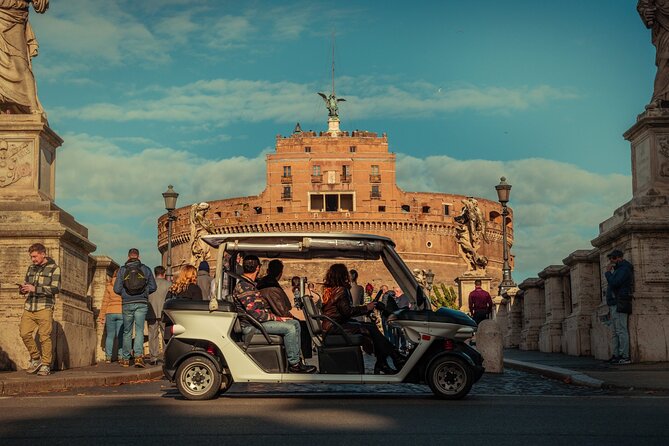 Rome by Night Private Golf Cart Tour-3 Hours - 8:00 pm timing: cooler streets and better photo lighting