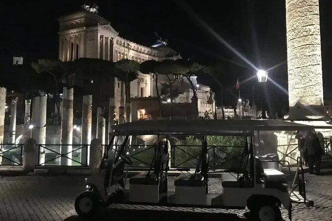 Rome by Night Private Golf Cart Tour-3 Hours - Pantheon at night: the included ticket advantage