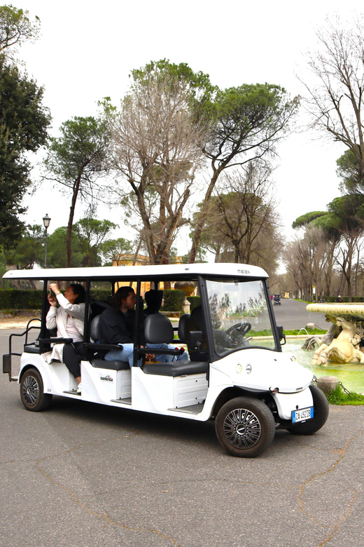 Rome: City Highlights Golf Cart Tour - Meeting at Piazzale del Museo Borghese: Start on Time