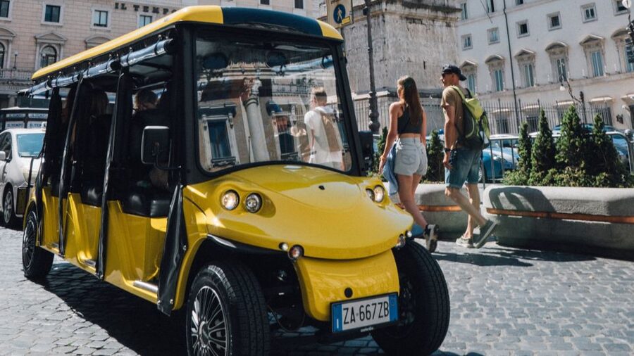 Rome: City Highlights Golf Cart Tour with Local Guide - Trevi Fountain and the Left-Shoulder Coin Tradition