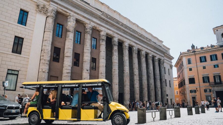 Rome: City Highlights Golf Cart Tour with Local Guide - Piazza Venezia to the Colosseum: Big Sights, No Ticket Hassle