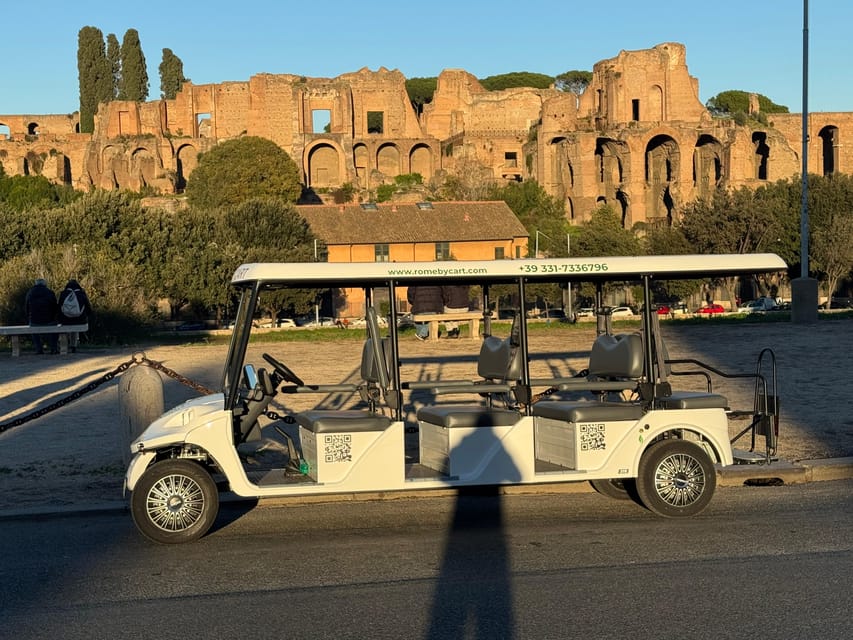 Rome: City Highlights Private Golf Cart Tour - A 3-hour Rome loop on wheels: what you really get