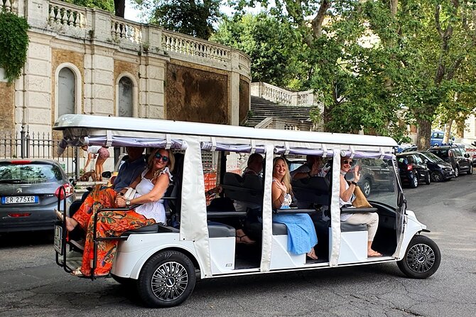 Rome Evening Golf Cart Tour w/ Pizza & Gelato Dinner Max 6 People - Key highlights at a glance
