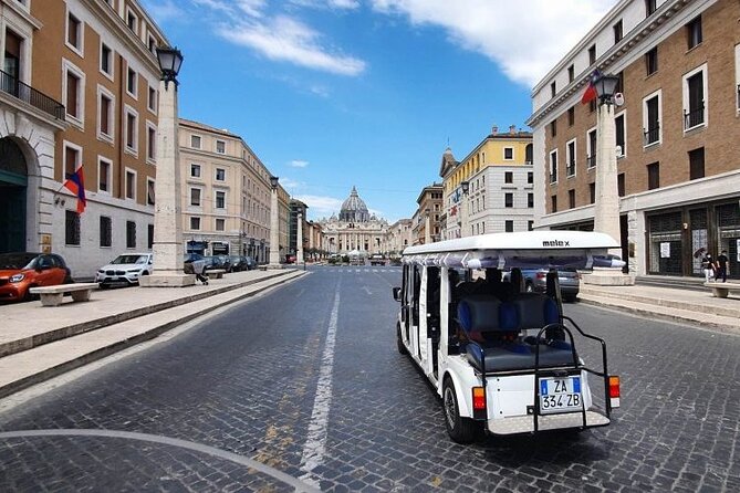 Rome Evening Golf Cart Tour w/ Pizza & Gelato Dinner Max 6 People - Why an evening golf cart works in Rome
