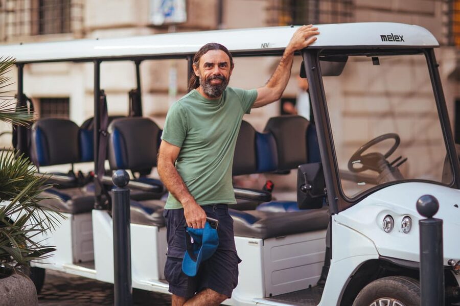Rome: Evening Golf Cart Tour with Aperitivo - Key highlights worth knowing