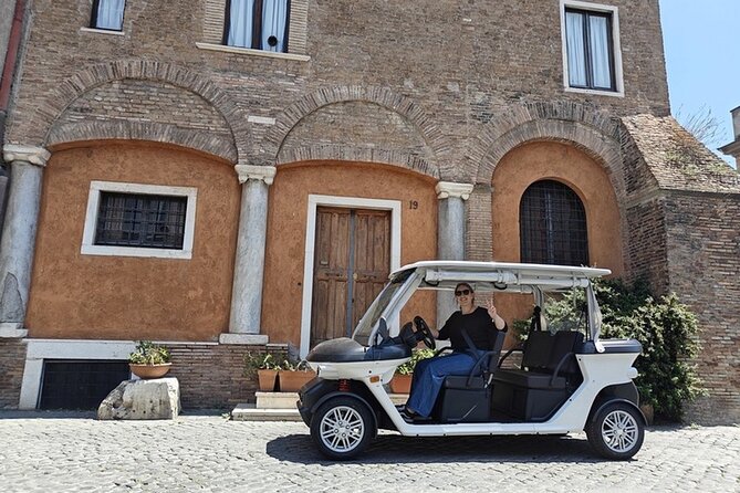 Rome: Explore Rome on a Private Golf Cart Tour – Highlights&Views - Giardino degli Aranci: panoramic Rome breaks