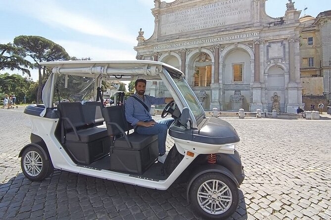 Rome: Explore Rome on a Private Golf Cart Tour – Highlights&Views - Santa Sabina: an old basilica that feels human-scale