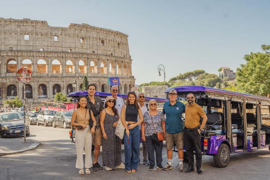 Rome: Explore the City in Comfort on a Guided Golf Cart Tour - San Pietro in Vincoli: a calm warm-up before the icons