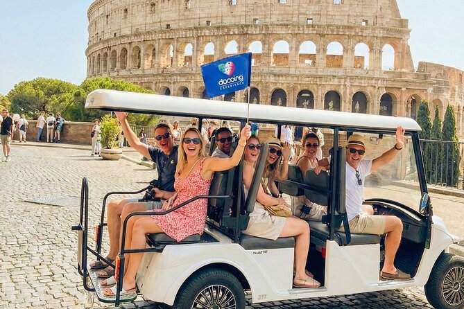 Rome: Explore Top Attractions by Exclusive Golf Cart Tour - Why a 5- or 7-Seater Electric Golf Cart Works in Rome