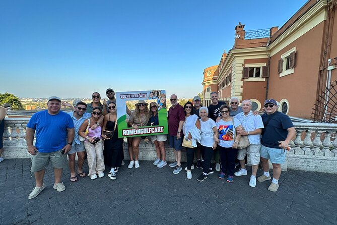 Rome Full Day Private Golf Cart Tour with Hotel Pickup 6 hours - Jubilee restoration updates: why your schedule might shift slightly