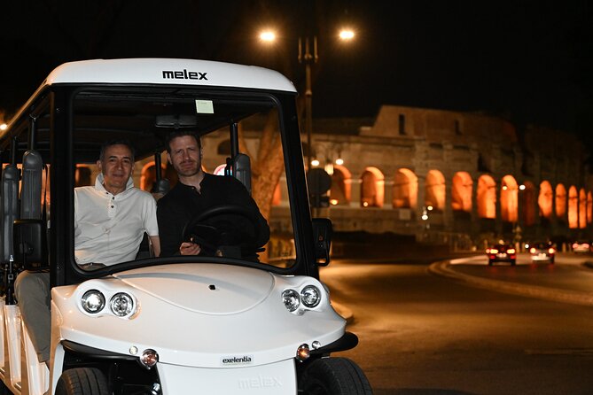 Rome- Golden Hour Golf Cart Tour - Getting On and Off: Where to Meet and How the Route Feels