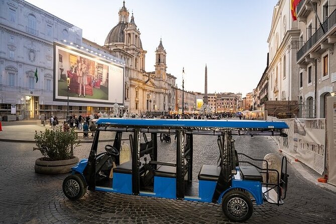 Rome Golf Cart Tour - Starting outside Via del Colosseo: your quick Colosseum orientation