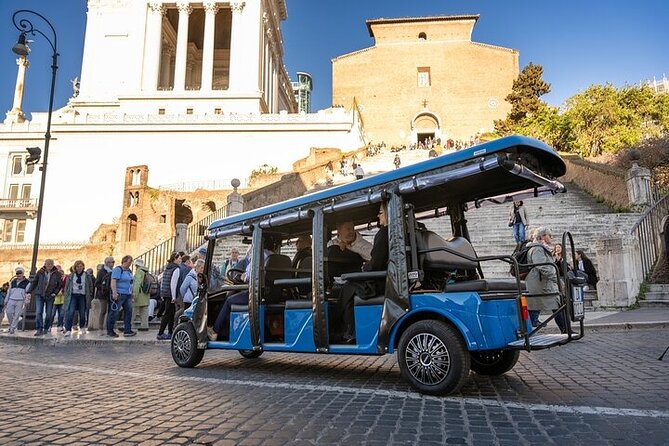 Rome Golf Cart Tour - Bocca della Verità at Santa Maria in Cosmedin