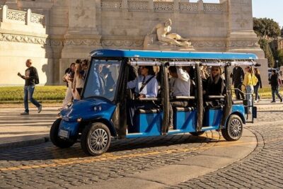 Rome Golf Cart Tour - Mitreo del Circo Massimo: Circus Maximus without the long slog