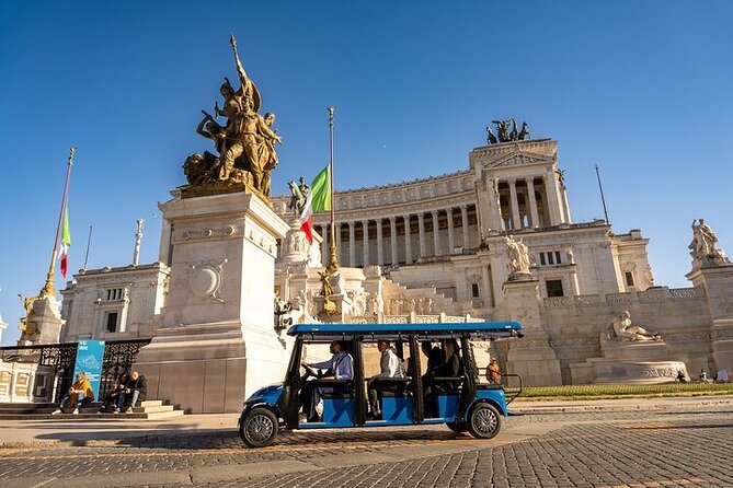 Rome Golf Cart Tour - Piazza Venezia and Altare della Patria: classic views with real orientation