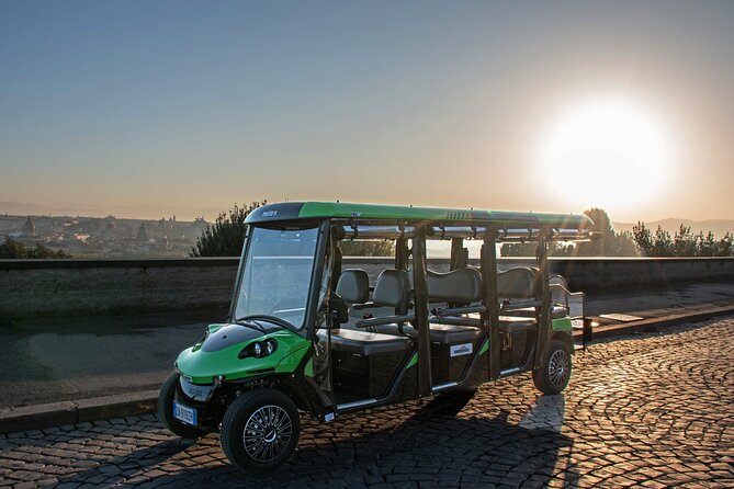 Rome Golf Cart Tour at Sunset - with Spritz! - Key highlights