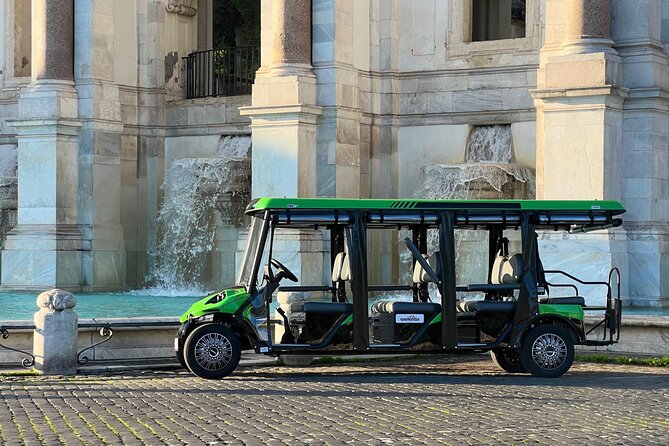 Rome Golf Cart Tour at Sunset - with Spritz! - Teatro di Marcello: the mini Colosseum vibe at night