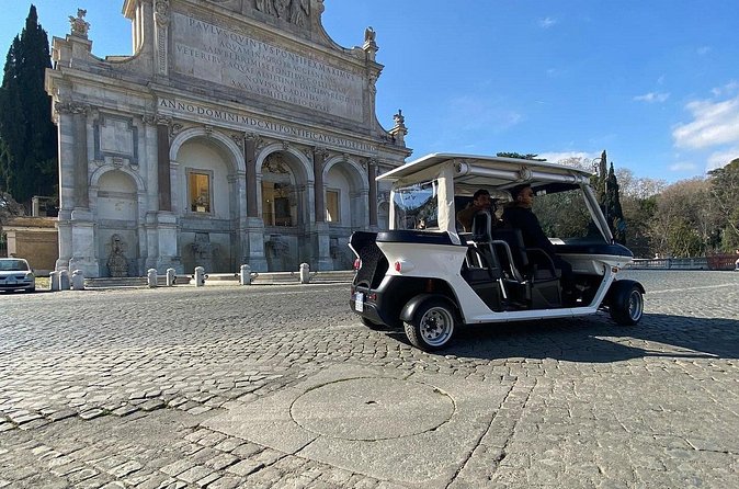 Rome: Golf Cart Tour - Discover Rome effortless way - Aventine Hill stops: the keyhole viewpoint plus Giardino degli Aranci