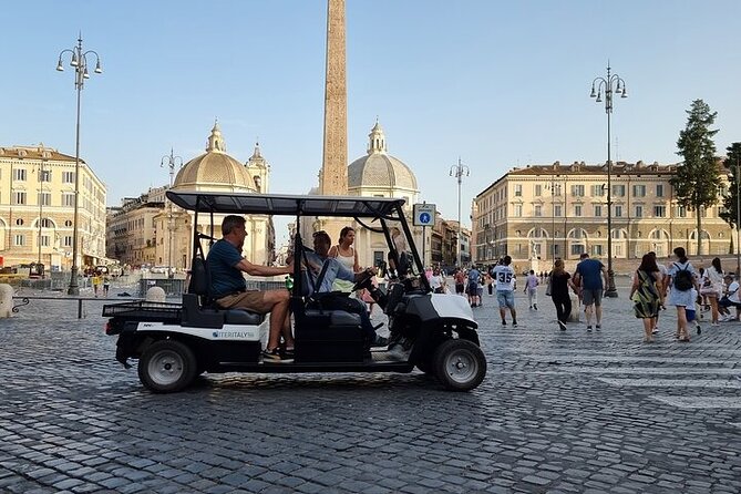 Rome Golf Cart Tour: Discover the Pinnacle Experience - Temple of Hercules and Portunus and Teatro di Marcello: Ancient Works Close to the River