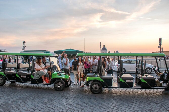Rome Golf Cart Tour: Explore Landmarks & Taste Local Gelato - Key things to know before you ride