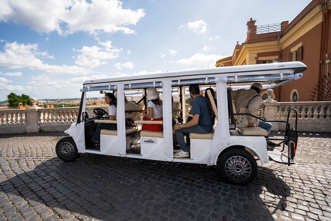 Rome Golf Cart Tour : Half-Day Private or Small Group Sightseeing - Colosseum Photos Without the Whole Day Getting Stuck