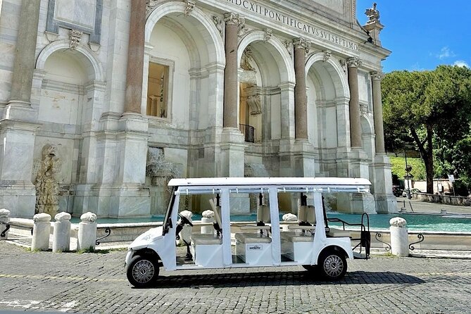 Rome Golf Cart Tour : Half-Day Private or Small Group Sightseeing - Piazza Navona and Trevi Fountain: Two Classics, Two Different Moods