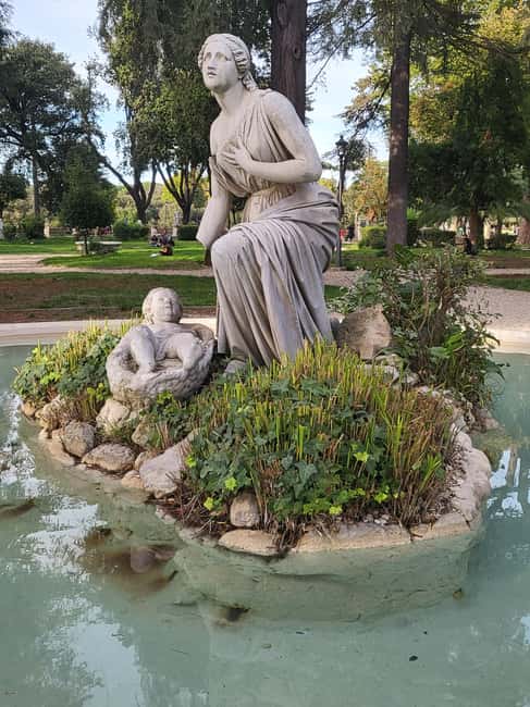 Rome: Golf Cart Tour of the Villa Borghese Gardens - Pincio Gardens photo stop: a Rome skyline that feels earned