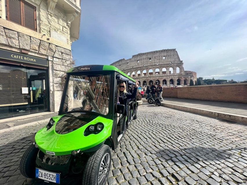 Rome: Golf Cart Tour with Artisanal Gelato Tasting - Key highlights worth your attention