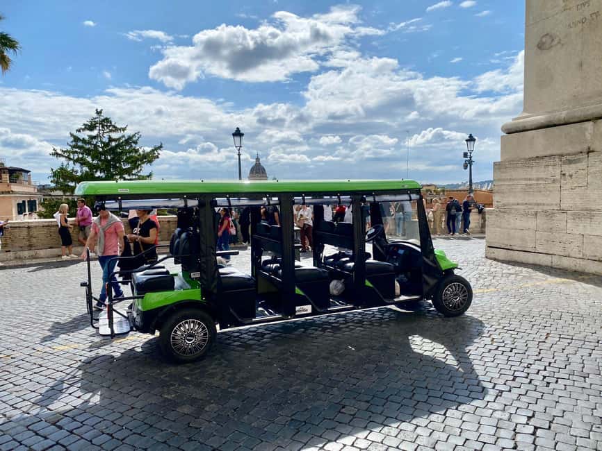 Rome: Golf Cart Tour with Artisanal Gelato Tasting - Piazza Navona finale: finish strong and wander smart