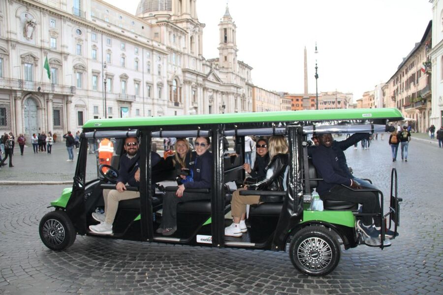Rome: Golf Cart Tour with Artisanal Gelato Tasting - Where you meet (and what that means for your timing)