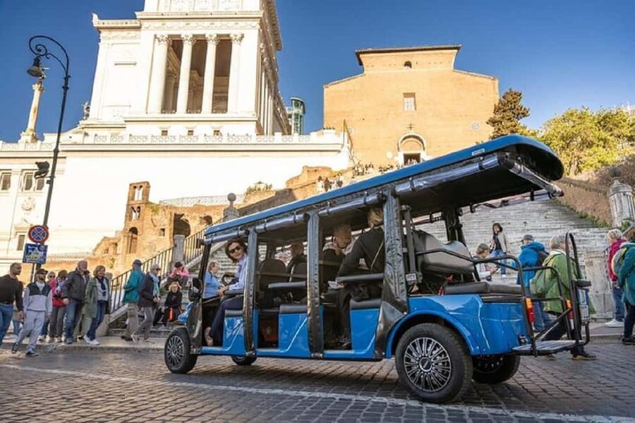 Rome: Golf Cart Tour with Augmented Reality - The Route: A Focused 2.5-Hour Loop Through Central Rome