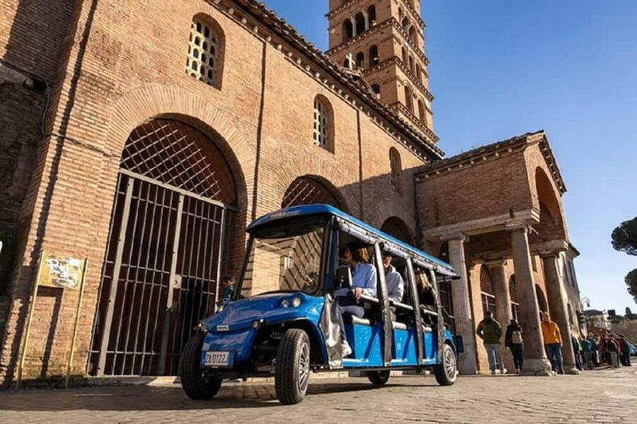 Rome: Golf Cart Tour with Augmented Reality - Circus Maximus: Big Scale, Short Stop, Smart Storytelling