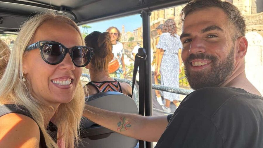 Rome: Golf Cart Tour with Authentic Gelato Tasting - Baths of Caracalla: the stop that rewards your attention span