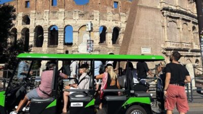 Rome: Golf Cart Tour with Authentic Gelato Tasting - Gelato tasting at a traditional artisan shop