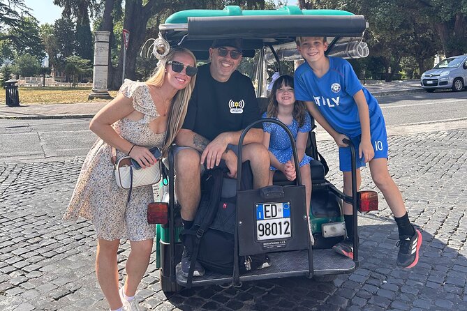 Rome Golf Cart Tour with Professional Photographer - Aventine Hill Archaeological Box: the one admission-included stop
